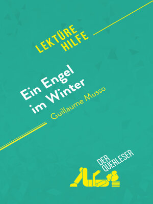 cover image of Ein Engel im Winter von Guillaume Musso (Lektürehilfe)